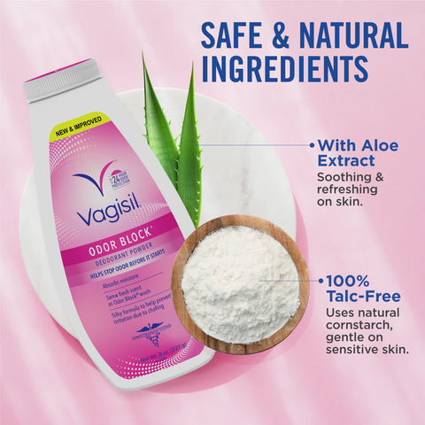 Vagisil Odor Block® Deodorant Powder 227g
