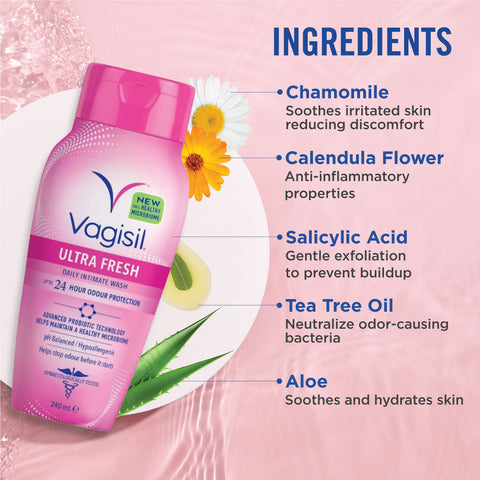 Vagisil® Ultra Fresh Feminine Wash 240ml
