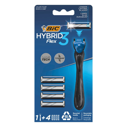 BIC Flex 3 Hybrid Blister 1+4 Shaver