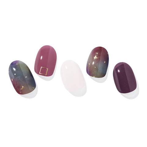 Ohora N Tie-dye Manicure Semi-cured Gel Nail Strips