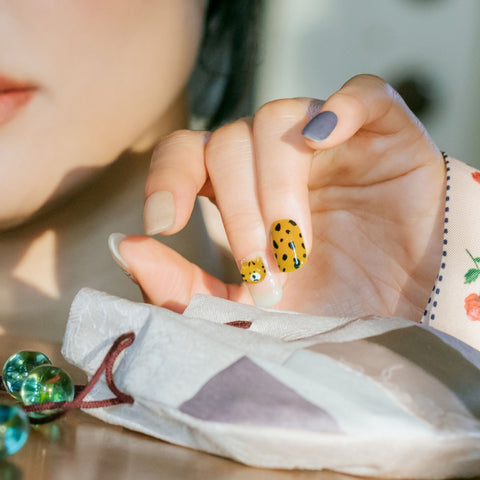 Ohora N Tiger Jelly Manicure Semi-cured Gel Nail Strips