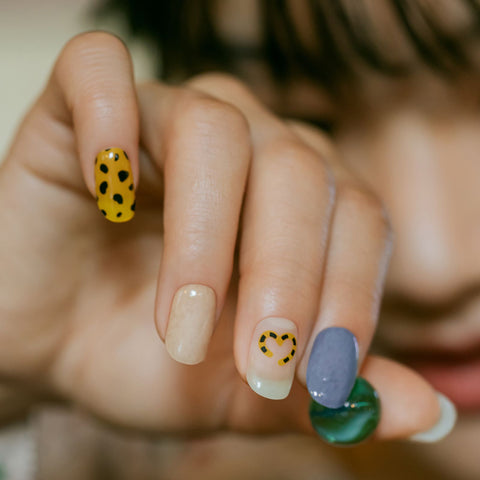 Ohora N Tiger Jelly Manicure Semi-cured Gel Nail Strips