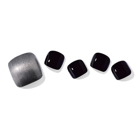 Ohora P Black.hole Pedicure Semi-cured Gel Nail Strips